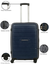 Load image into Gallery viewer, Teakwood Leathers Textured Hard-Sided Medium Trolley
