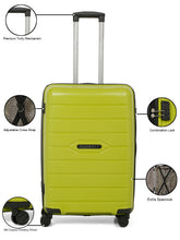 Load image into Gallery viewer, Vibes Textured 360 Degree Rotation Hard Medium-Sized Trolley Bag 54.6L