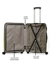 Load image into Gallery viewer, Vibes Textured 360 Degree Rotation Hard Medium-Sized Trolley Bag 54.6L