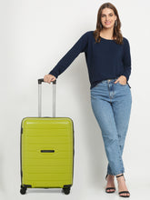 Load image into Gallery viewer, Vibes Textured 360 Degree Rotation Hard Medium-Sized Trolley Bag 54.6L