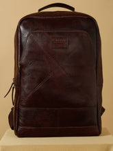 Load image into Gallery viewer, Teakwood Leather Cherry Textured Backpack
