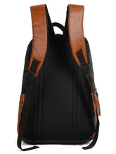 Load image into Gallery viewer, Teakwood Black Unisex Backpack – Stylish, Durable & Versatile Backpack for Travel, Work, College & Everyday Use