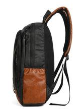 Load image into Gallery viewer, Teakwood Black Unisex Backpack – Stylish, Durable & Versatile Backpack for Travel, Work, College & Everyday Use