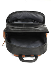 Load image into Gallery viewer, Teakwood Black Unisex Backpack – Stylish, Durable & Versatile Backpack for Travel, Work, College & Everyday Use