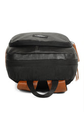 Load image into Gallery viewer, Teakwood Black Unisex Backpack – Stylish, Durable & Versatile Backpack for Travel, Work, College & Everyday Use