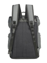 Load image into Gallery viewer, Unisex Leather Grey Casual Backpack