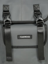 Load image into Gallery viewer, Unisex Leather Grey Casual Backpack