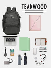 Load image into Gallery viewer, Teakwood Polyester Bagpack