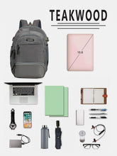 Load image into Gallery viewer, Teakwood Polyester Bagpack