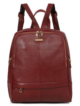 Load image into Gallery viewer, Women's Texture Leather Backpack