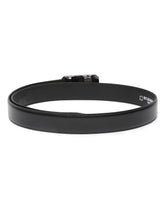 Load image into Gallery viewer, Men Black Lizard Texture Leather Auto-Lock Buckle Belt