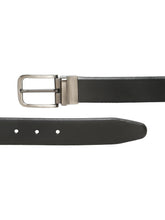 Load image into Gallery viewer, Men's Black & Brown Leather Reversible Belt