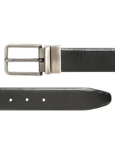 Load image into Gallery viewer, Men's Black & Brown Leather Reversible Belt