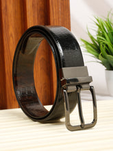 Load image into Gallery viewer, Men's Genuine Leather Reversible Belt