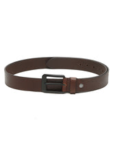 Load image into Gallery viewer, Men Classic Brown Texture Leather Casual belt