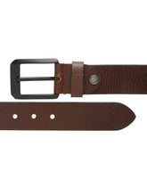 Load image into Gallery viewer, Men Classic Brown Texture Leather Casual belt
