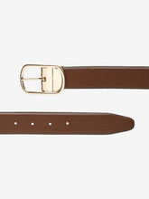 Load image into Gallery viewer, Men Black & Brown Reversible Genuine Leather Belt
