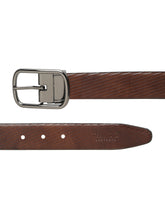 Load image into Gallery viewer, Men's Diagonal Texture Black & Brown Reversiable Belt