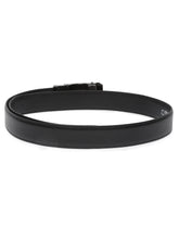 Load image into Gallery viewer, Men Texture Black Leather Auto-Lock Buckle Belt
