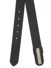 Load image into Gallery viewer, Black Leather Men Casual Belt