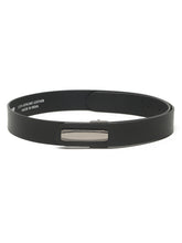 Load image into Gallery viewer, Black Leather Men Casual Belt