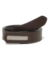 Load image into Gallery viewer, Brown Leather Men Casual Belt
