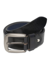 Load image into Gallery viewer, Mens Navy Textured Leather Casual belt - Clearance sale