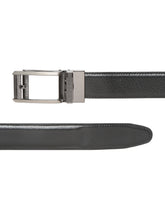 Load image into Gallery viewer, Men Texture Black Leather Auto-Lock Buckle Belt