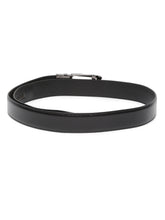 Load image into Gallery viewer, Men Texture Black Leather Auto-Lock Buckle Belt