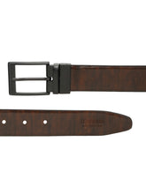 Load image into Gallery viewer, Men's Texture Leather Reversiable belt