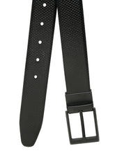 Load image into Gallery viewer, Men's Texture Black & Brown Leather Reversiable Belt