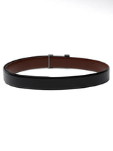 Load image into Gallery viewer, MEN TEXTURED LEATHER PUSH-PIN BELT