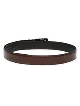 Load image into Gallery viewer, Men Brown Texture Leather Auto-Lock Buckle Belt