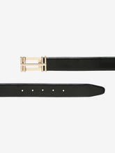 Load image into Gallery viewer, Men Black & Brown Reversible Genuine Leather Belt
