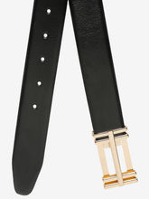 Load image into Gallery viewer, Men Black & Brown Reversible Genuine Leather Belt