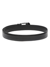 Load image into Gallery viewer, Men Black Texture Leather Auto-Lock Belt