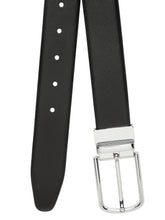 Load image into Gallery viewer, Men's Black & Brown Texture and patterned Reversible Leather Belt