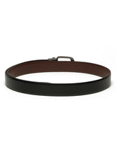 Load image into Gallery viewer, Men's Solid Formal Reversiable Black & Brown Leather Belt