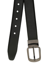 Load image into Gallery viewer, Men's Solid Formal Reversiable Black & Brown Leather Belt