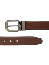 Load image into Gallery viewer, Men's Solid Formal Reversiable Black & Brown Leather Belt