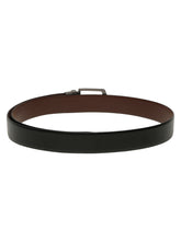 Load image into Gallery viewer, Men's Solid Formal Reversiable Black & Brown Leather Belt