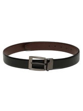 Load image into Gallery viewer, Men's Solid Formal Reversiable Black & Brown Leather Belt