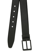 Load image into Gallery viewer, Men's Texture Formal Reversiable Black & Brown Leather Belt