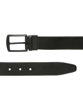Load image into Gallery viewer, Men's Texture Formal Reversiable Black & Brown Leather Belt