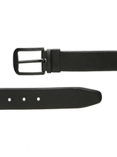 Load image into Gallery viewer, Men's Texture Formal Reversiable Black & Brown Leather Belt