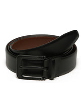 Load image into Gallery viewer, Men's Texture Formal Reversiable Black & Brown Leather Belt