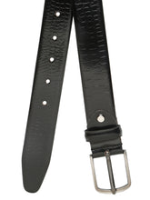 Load image into Gallery viewer, Men Classic Black Texture Leather Casual belt
