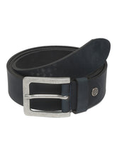 Load image into Gallery viewer, Mens Classic Navy Leather Casual Belt- Clearance sale