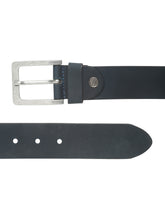 Load image into Gallery viewer, Mens Classic Navy Leather Casual Belt- Clearance sale