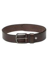 Load image into Gallery viewer, Men Classic Brown Leather Casual belt